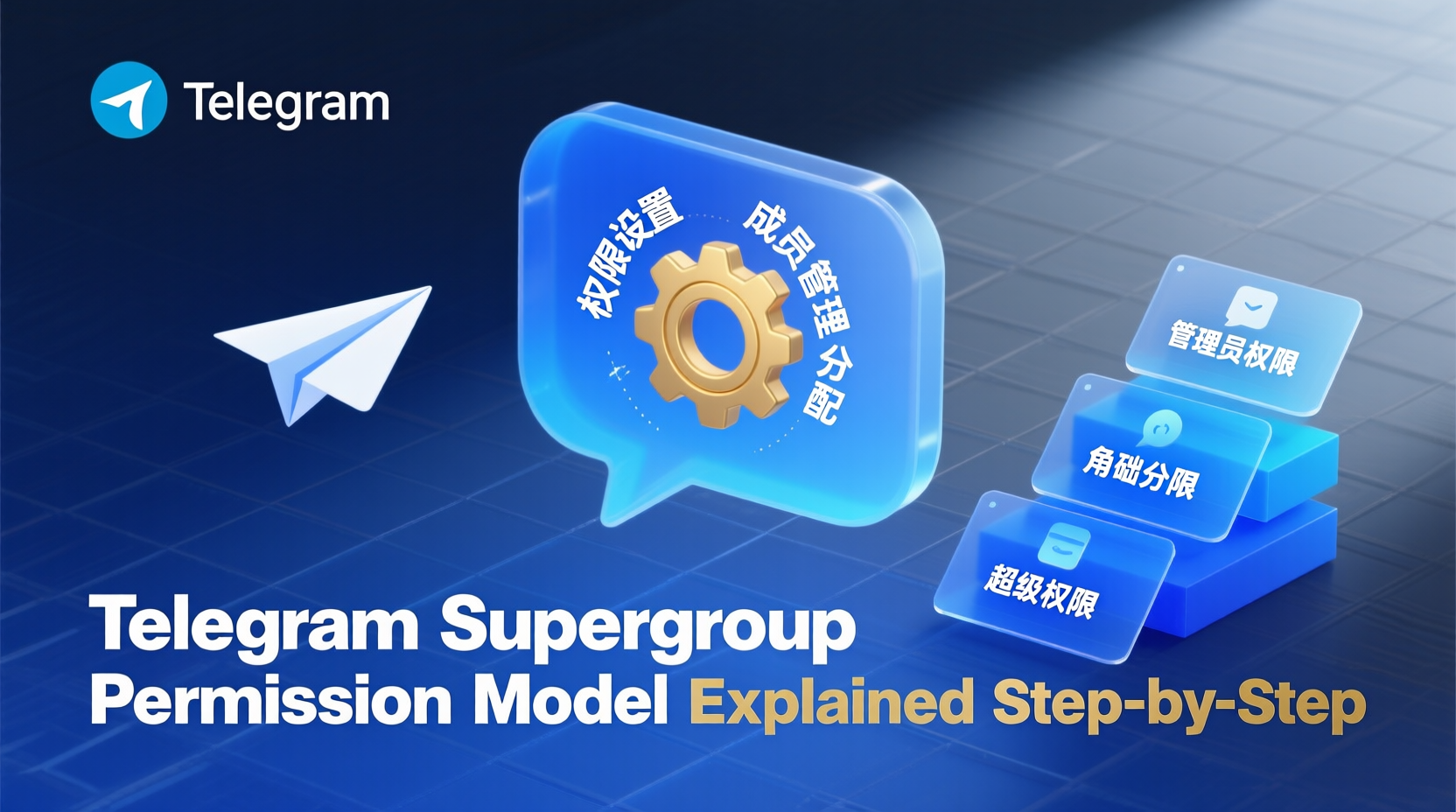 Telegram Supergroup Permission Model Explained Step-by-Step